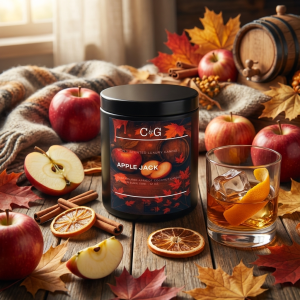 Apple Jack candle