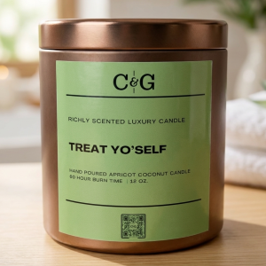 Treat Yo'self candle